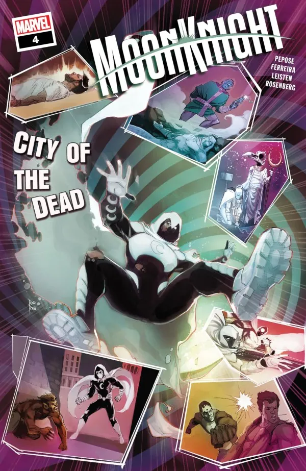 Cover of Moon Knight: City of the Dead #4