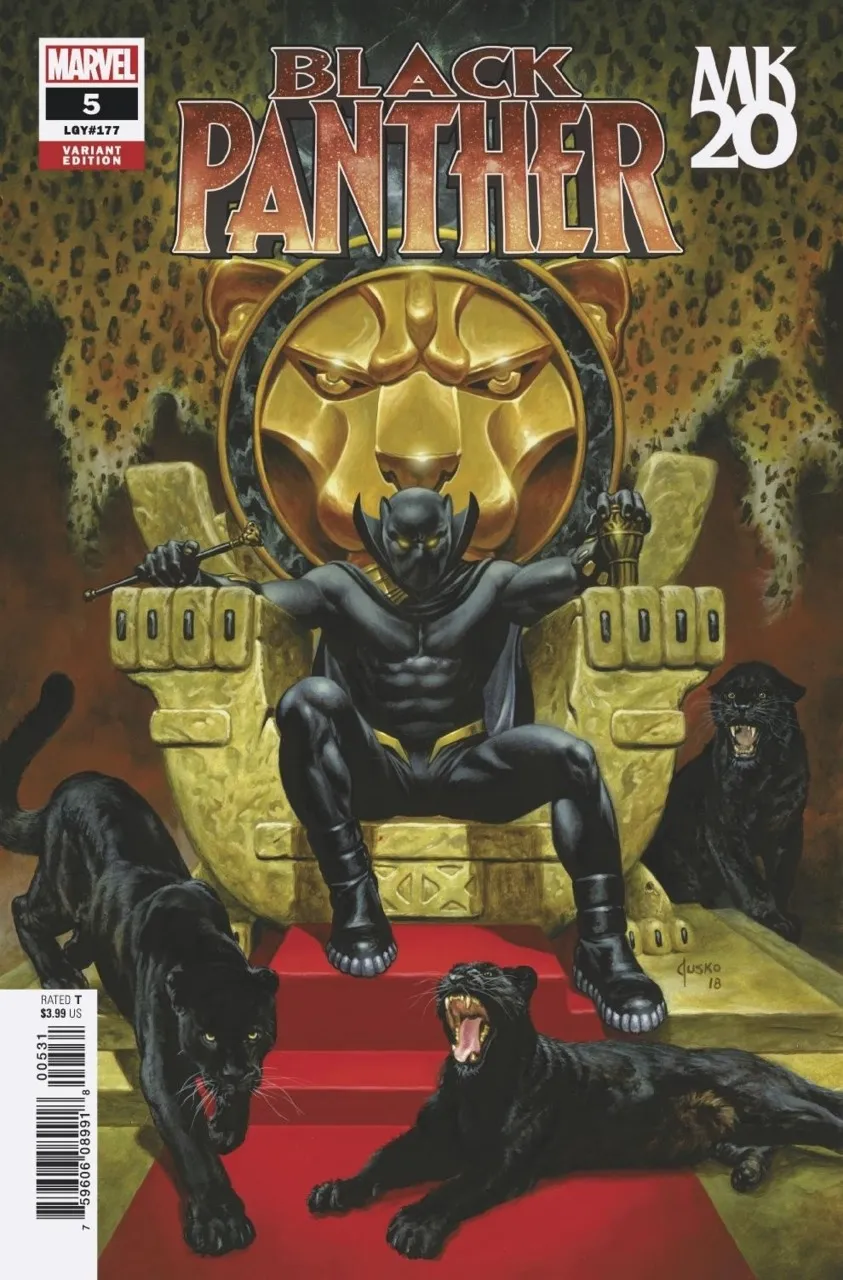Cover of Black Panther #5 (177)