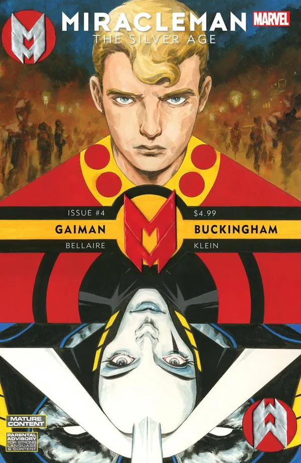 Cover of Miracleman by Gaiman and Buckingham: The Silver Age #4