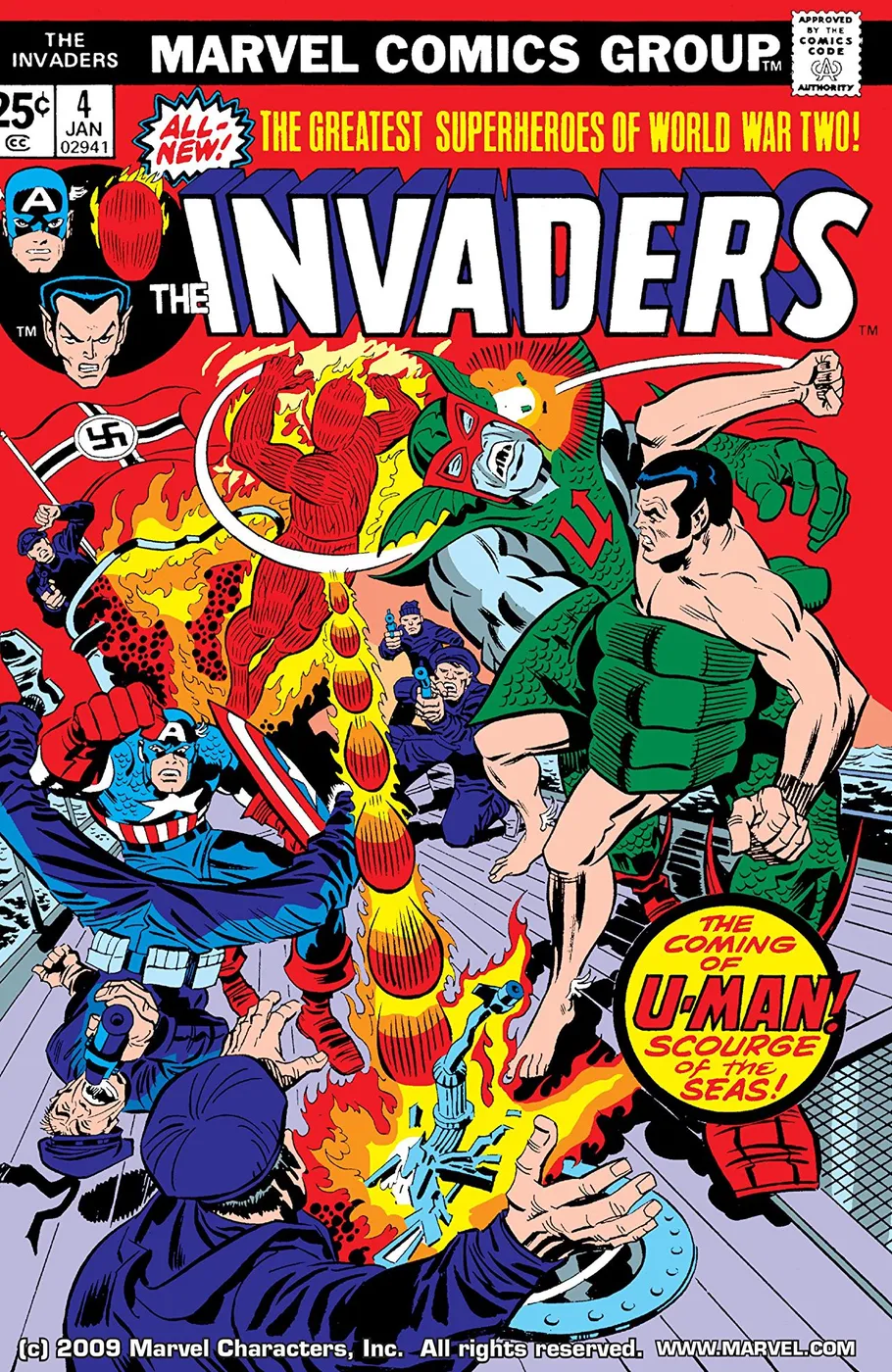 Cover of The Invaders #4
