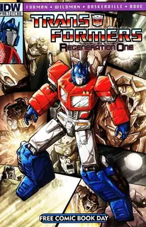 Cover of Transformers: Regeneration One #80.5
