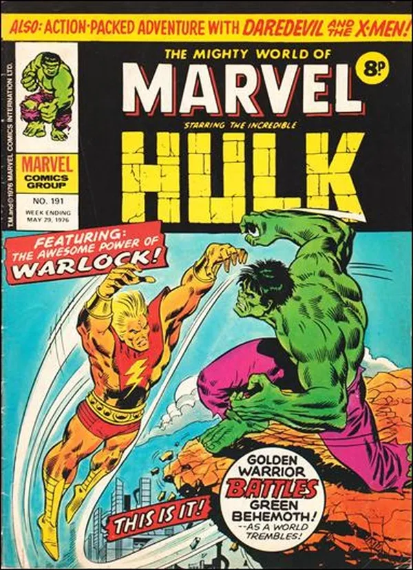 Cover of The Mighty World of Marvel #191