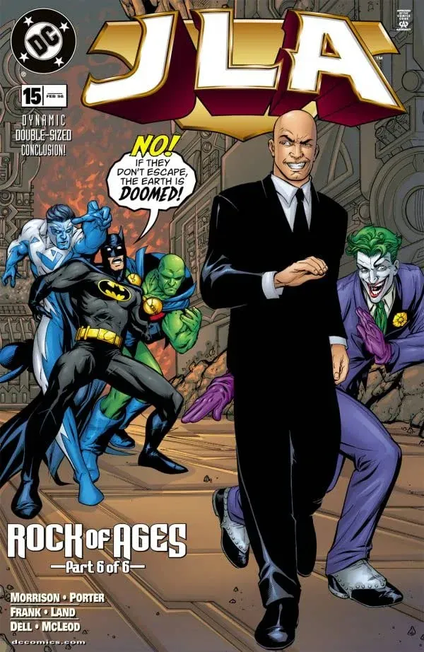 Cover of JLA #15