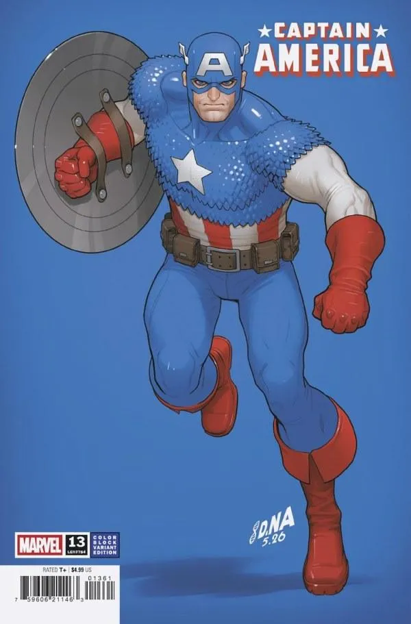 Cover of Captain America #13 (784)