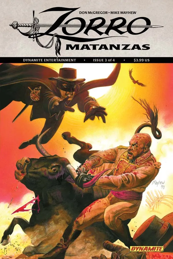 Cover of Zorro Matanzas #3