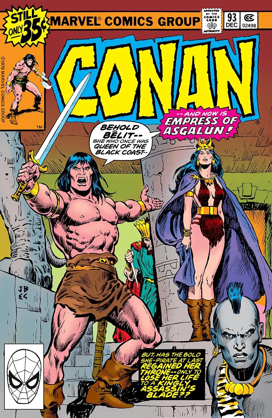 Cover of Conan the Barbarian #93