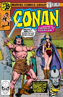 Cover of Conan the Barbarian #93