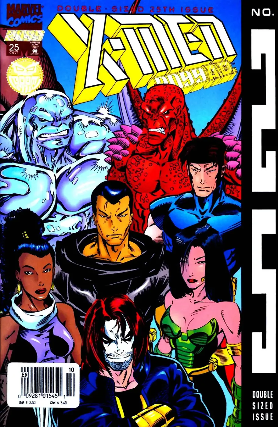 Cover of X-Men 2099 #25