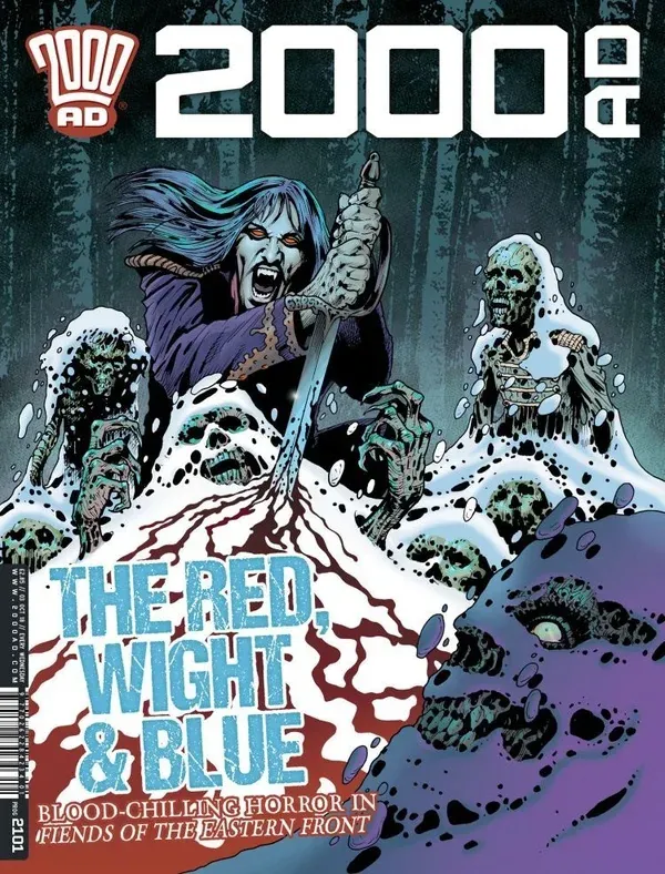 Cover of 2000 AD #2101