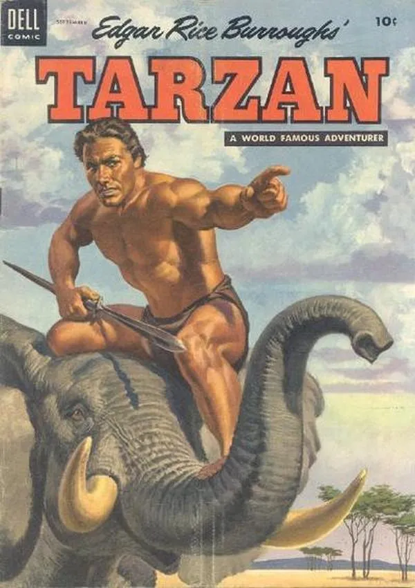 Cover of Edgar Rice Burroughs' Tarzan #60