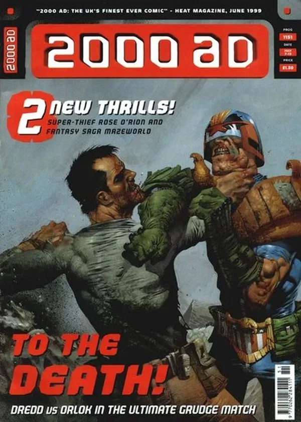 Cover of 2000 AD #1151