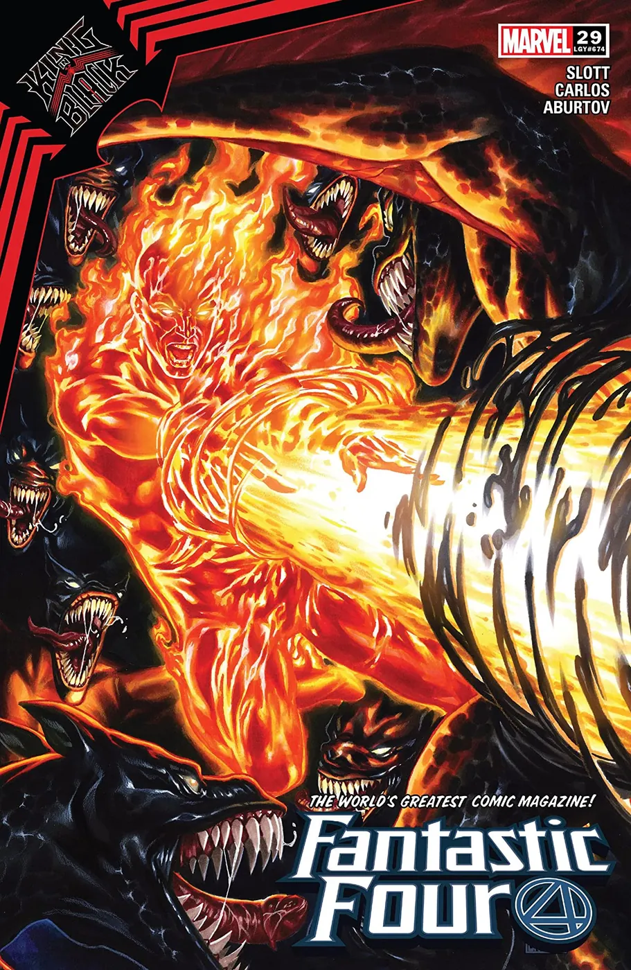 Cover of Fantastic Four #29 (674)