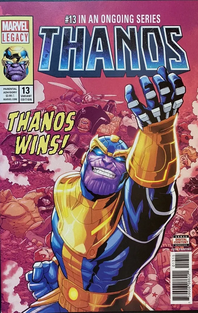 Cover of Thanos #13