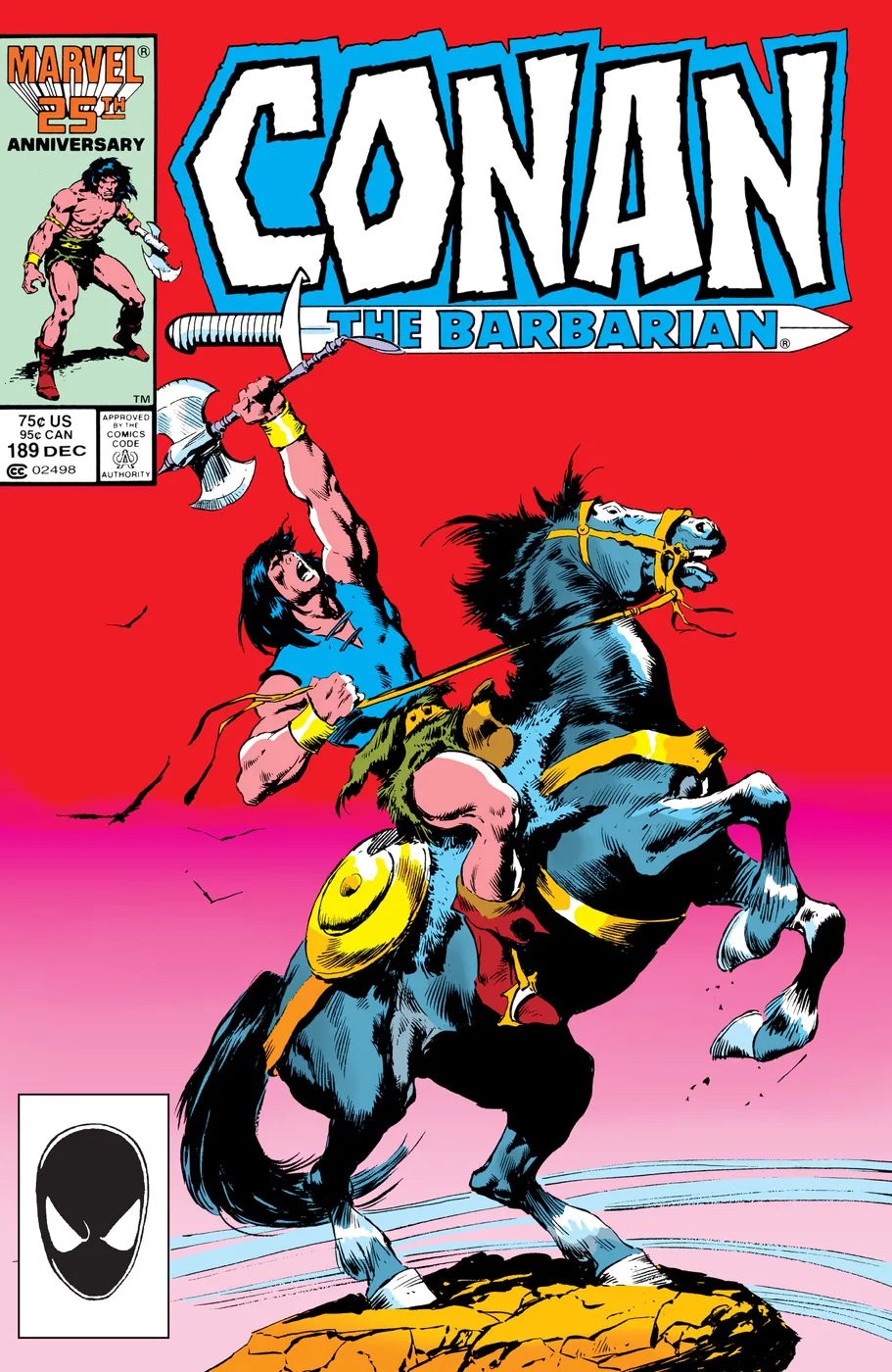 Cover of Conan the Barbarian #189