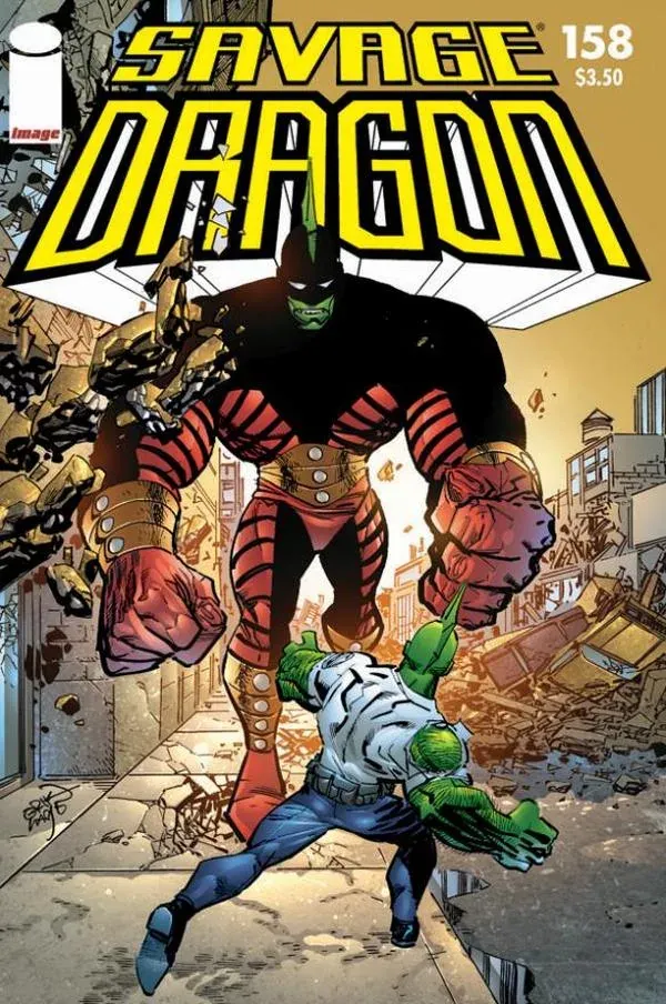 Cover of Savage Dragon #158