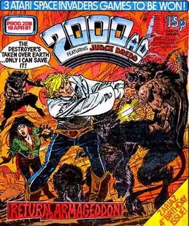 Cover of 2000 AD #208