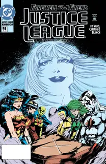 Cover of Justice League America #91