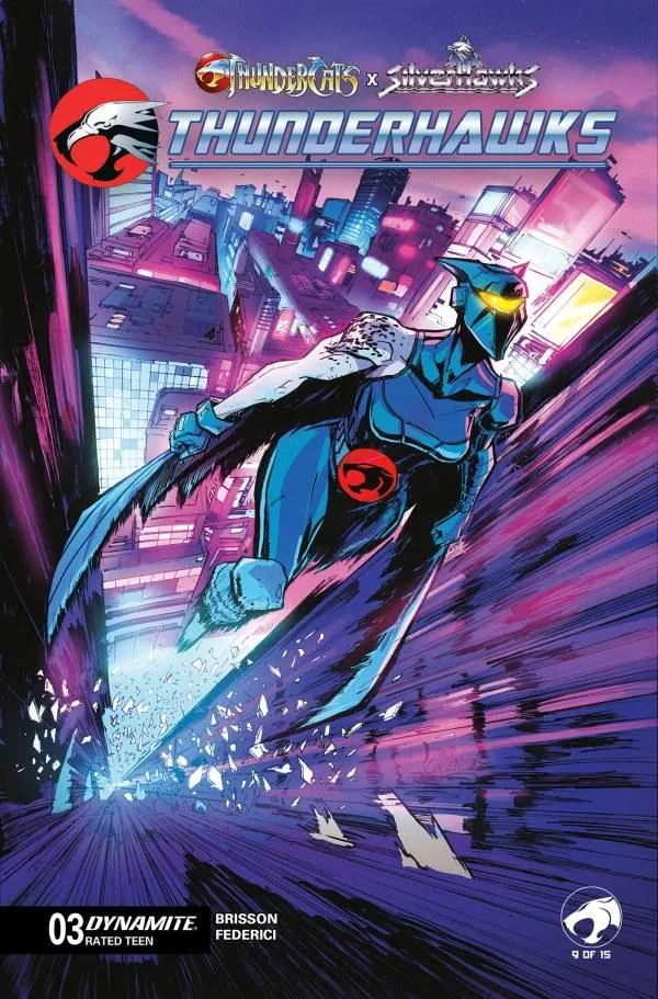Cover of ThunderCats x SilverHawks: ThunderHawks #3