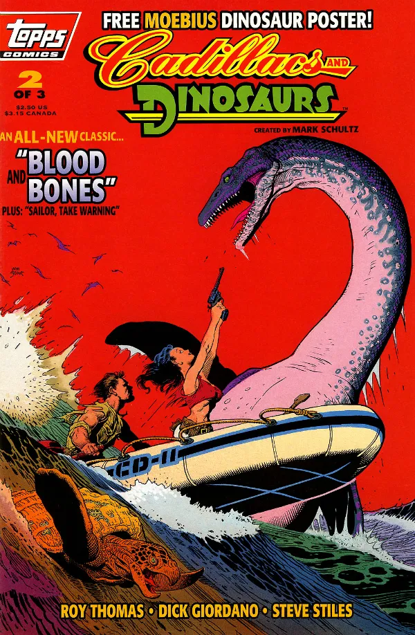 Cover of Cadillacs and Dinosaurs #2