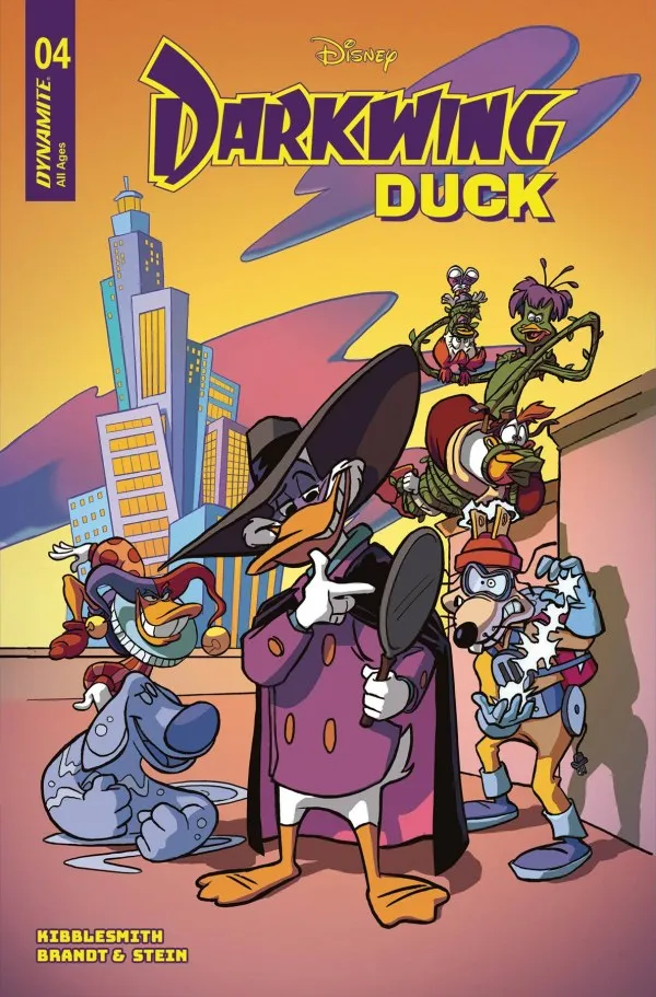Cover of Darkwing Duck #4