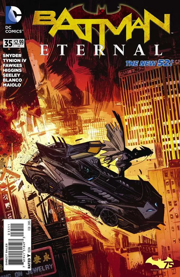 Cover of Batman Eternal #35