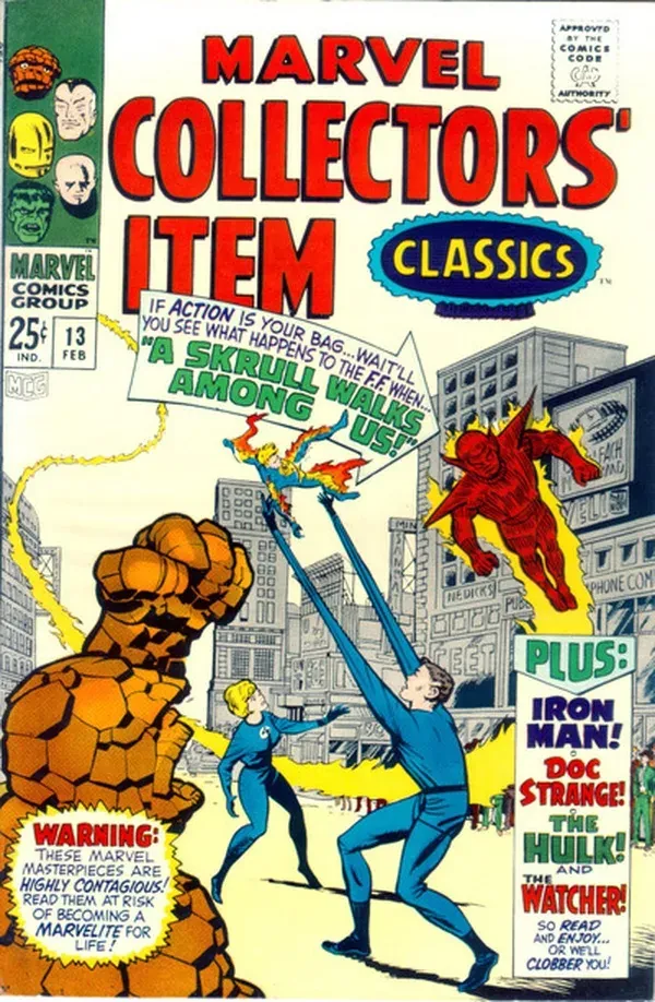 Cover of Marvel Collectors' Item Classics #13