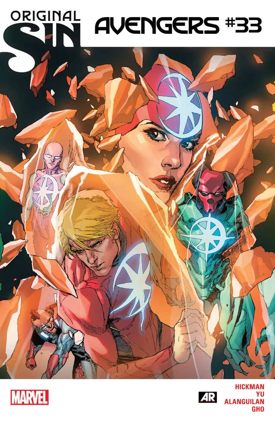 Cover of Avengers #33