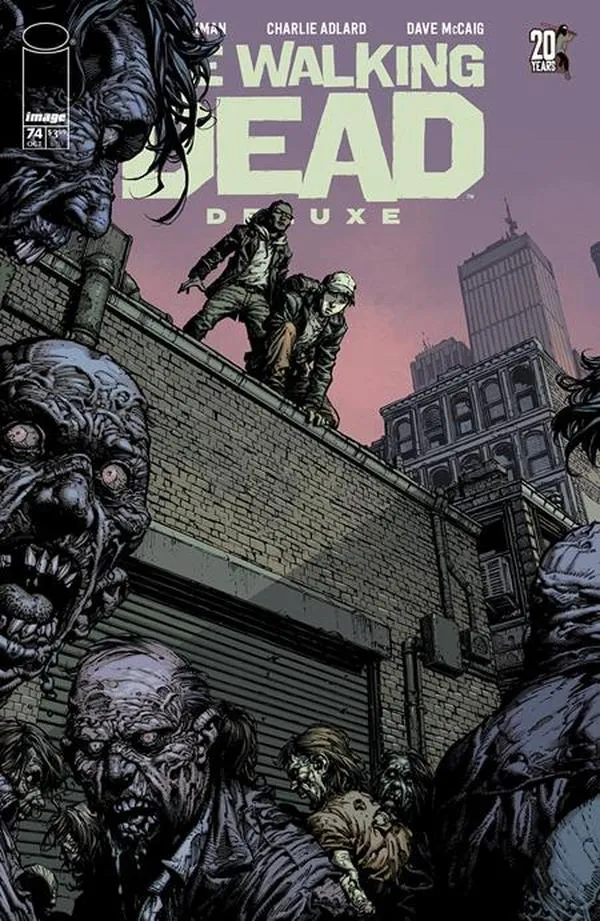 Cover of The Walking Dead Deluxe #74
