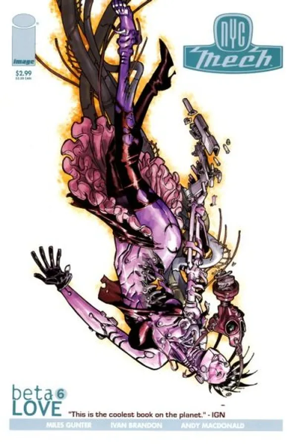 Cover of NYC Mech: Beta Love #6