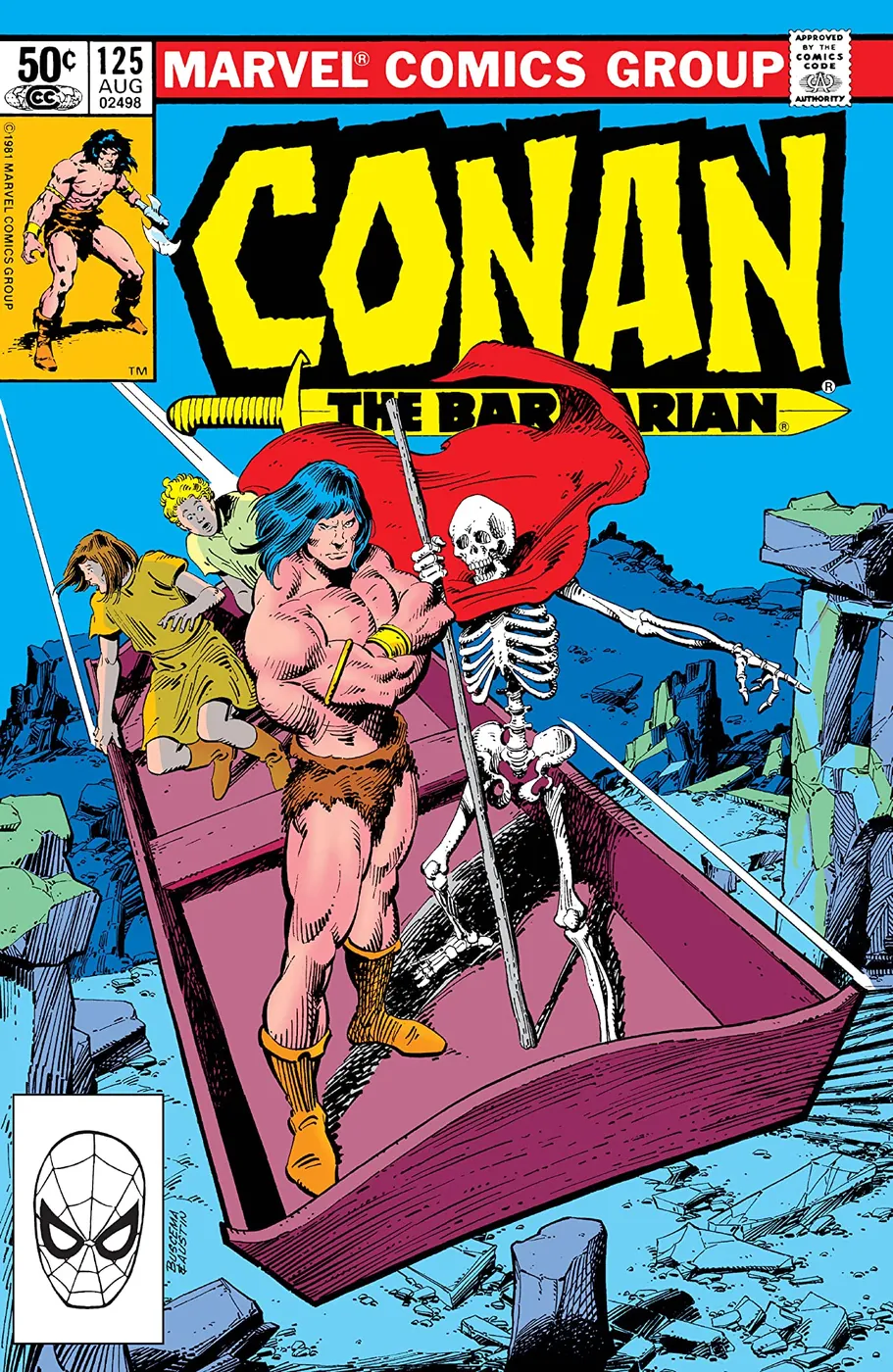 Cover of Conan the Barbarian #125