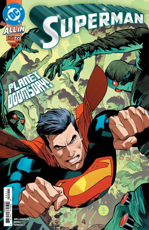 Cover of Superman #22 (865)