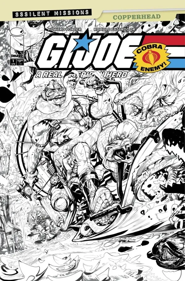 Cover of G.I. Joe: A Real American Hero Sssilent Missions: Copperhead #1