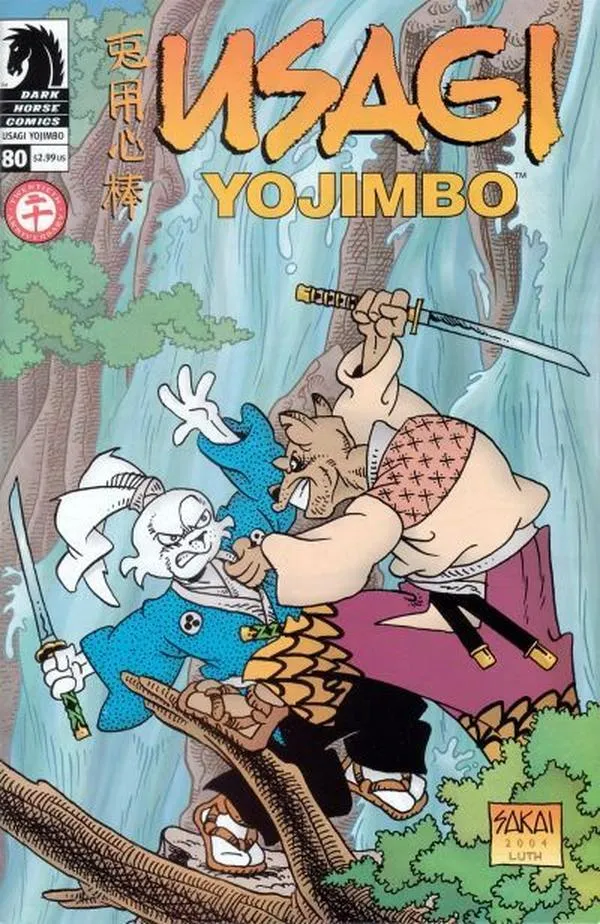 Cover of Usagi Yojimbo #80