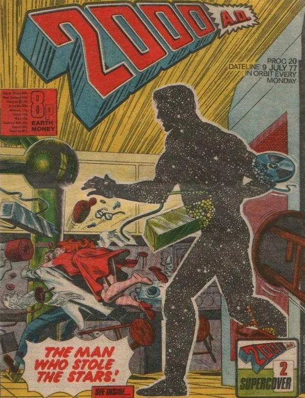Cover of 2000 AD #20