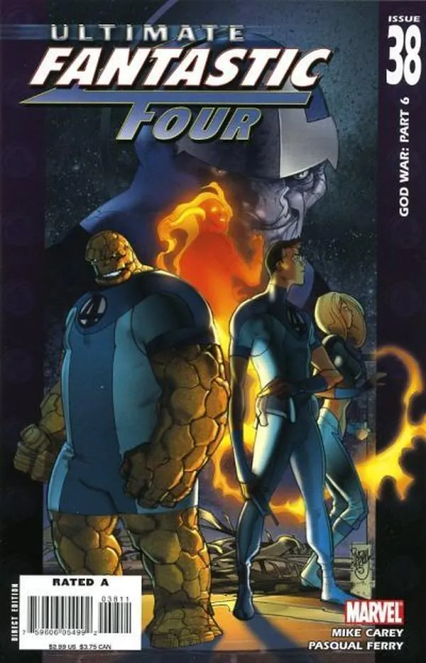 Cover of Ultimate Fantastic Four #38