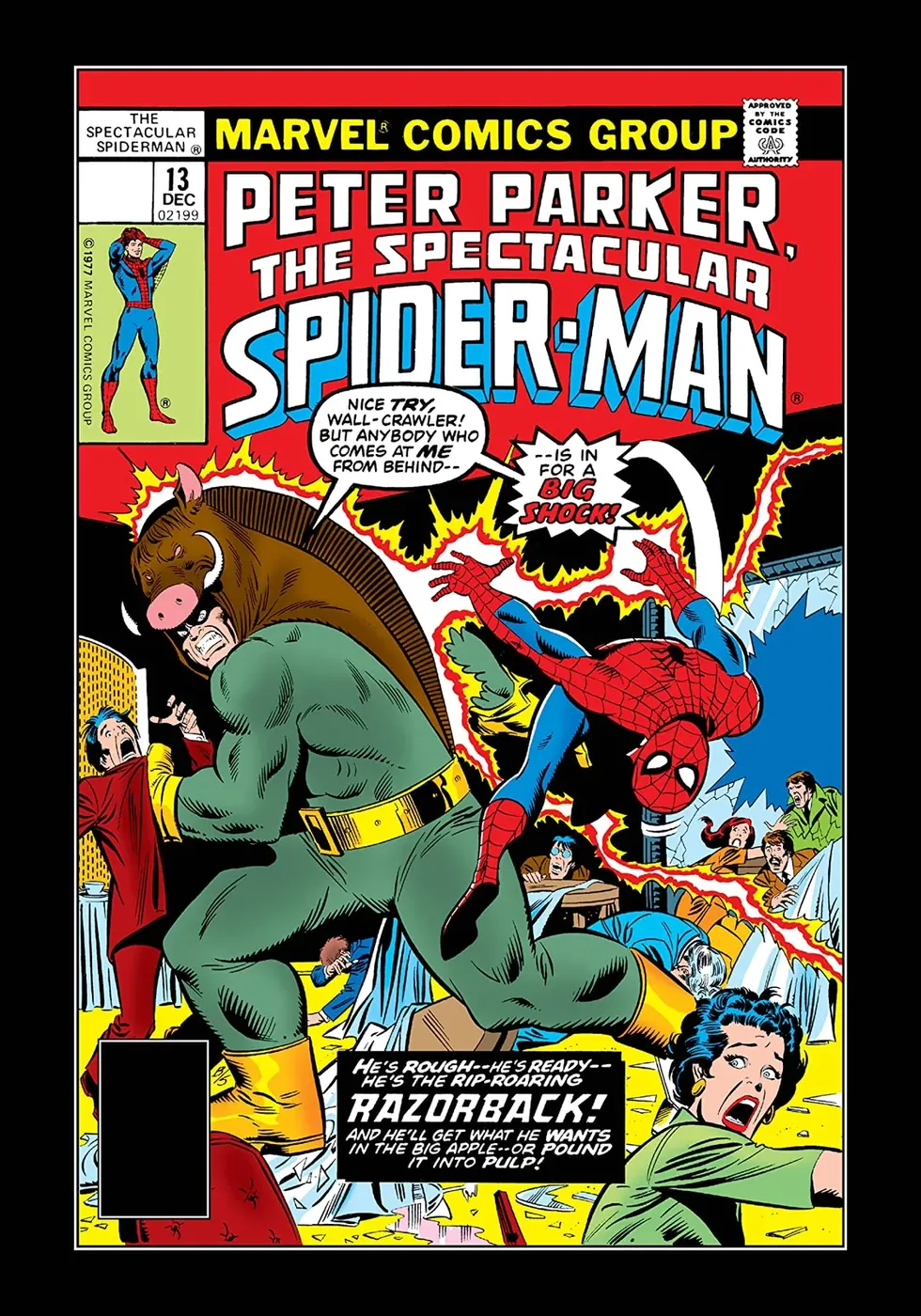 Cover of The Spectacular Spider-Man #13