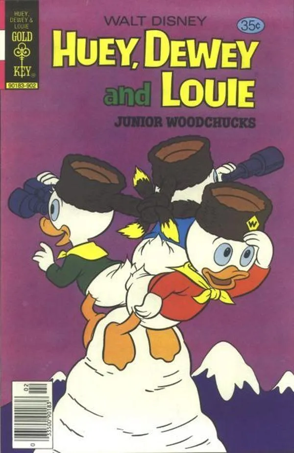 Cover of Walt Disney Huey, Dewey and Louie Junior Woodchucks #54