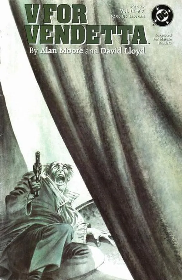 Cover of V for Vendetta #9