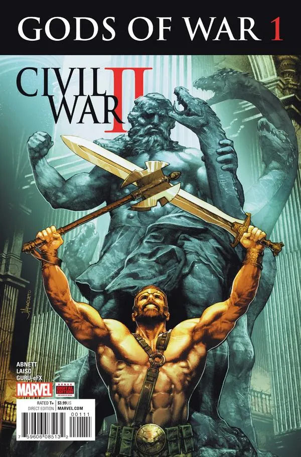 Cover of Civil War II: Gods of War #1
