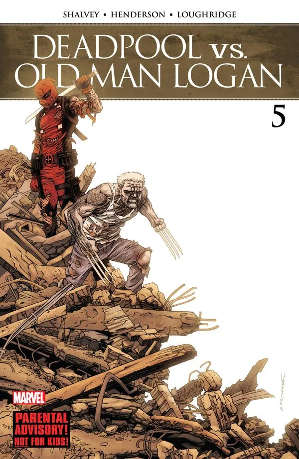 Cover of Deadpool vs Old Man Logan #5