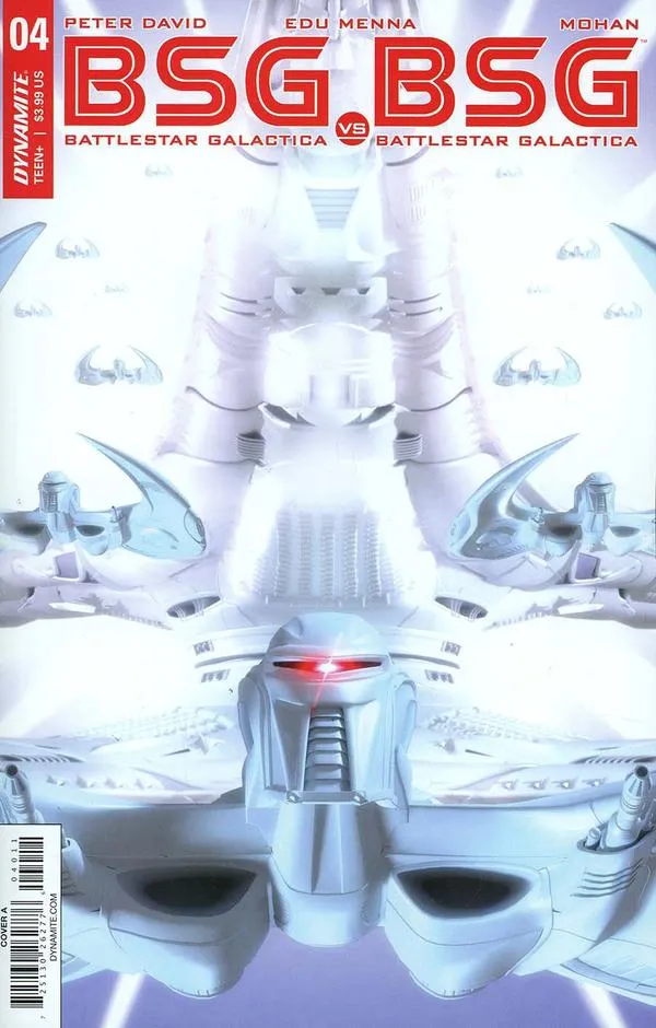 Cover of Battlestar Galactica BSG vs. BSG #4