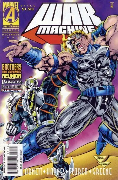 Cover of War Machine #21