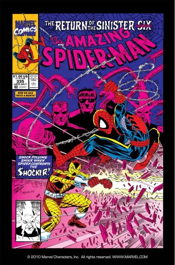 Cover of The Amazing Spider-Man #335