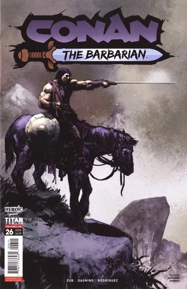 Cover of Conan: The Barbarian #26