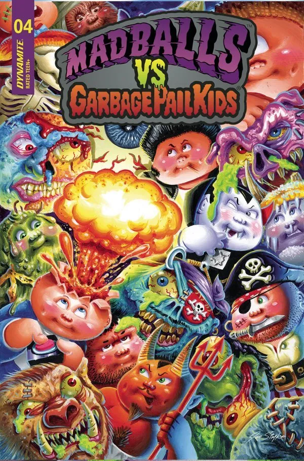 Cover of Madballs vs Garbage Pail Kids #4