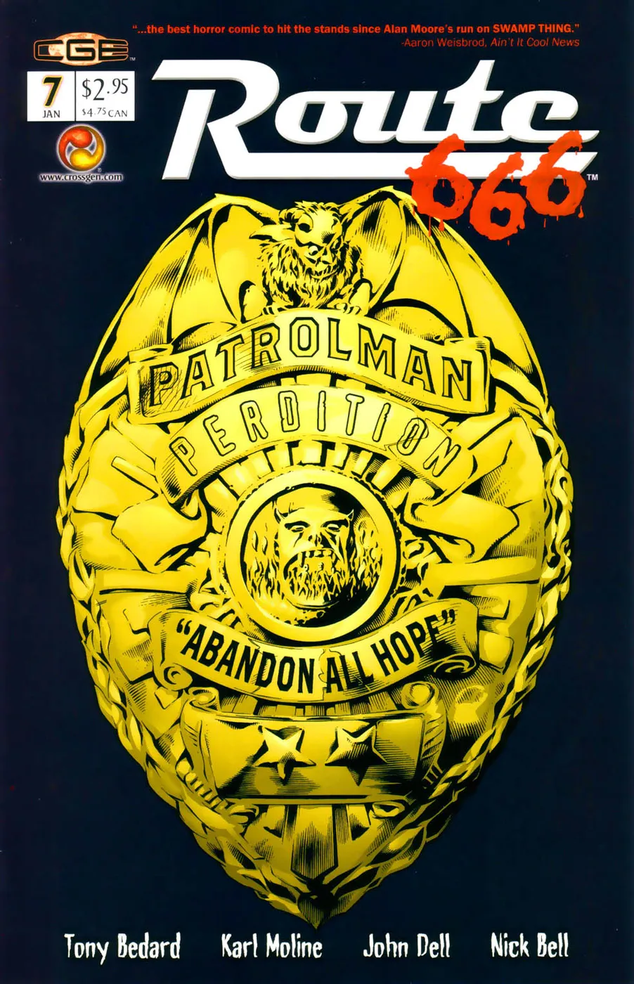 Cover of Route 666 #7