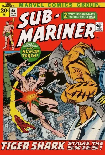 Cover of Sub-Mariner #45