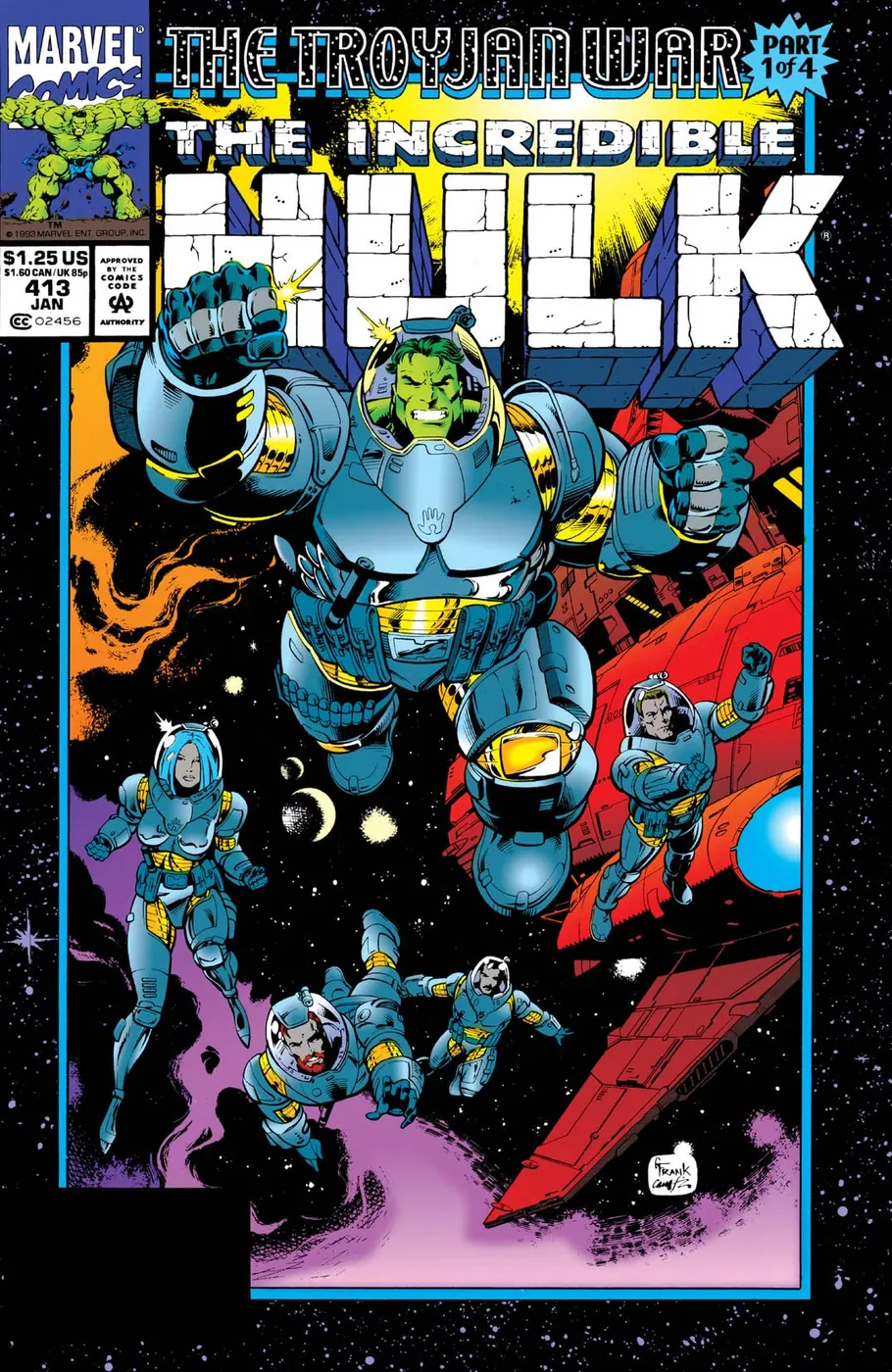 Cover of The Incredible Hulk #413