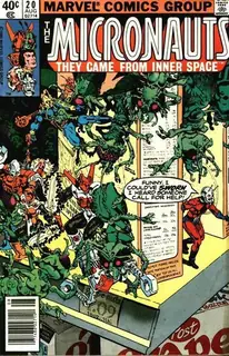 Cover of Micronauts #20