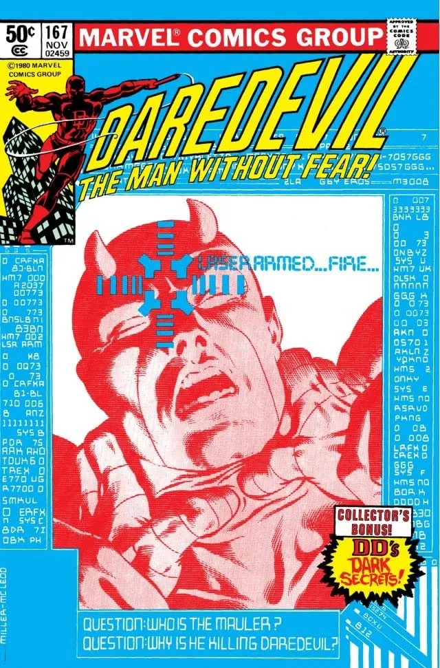 Cover of Daredevil #167